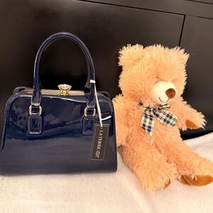 La Terre Navy Blue Shoulder Bag